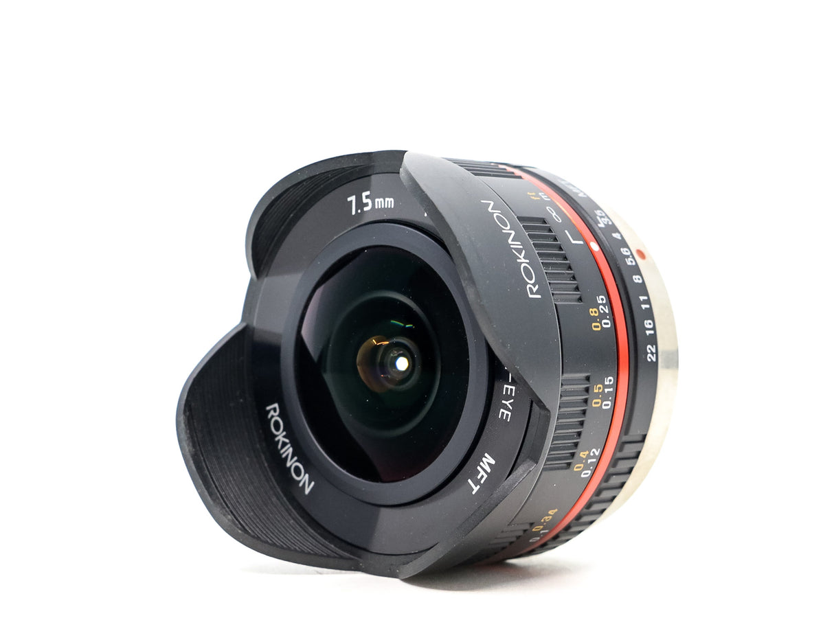 Rokinon 7,5 mm f/3,5 UMC Fisheye - Compatibile con Micro Quattro Terzi