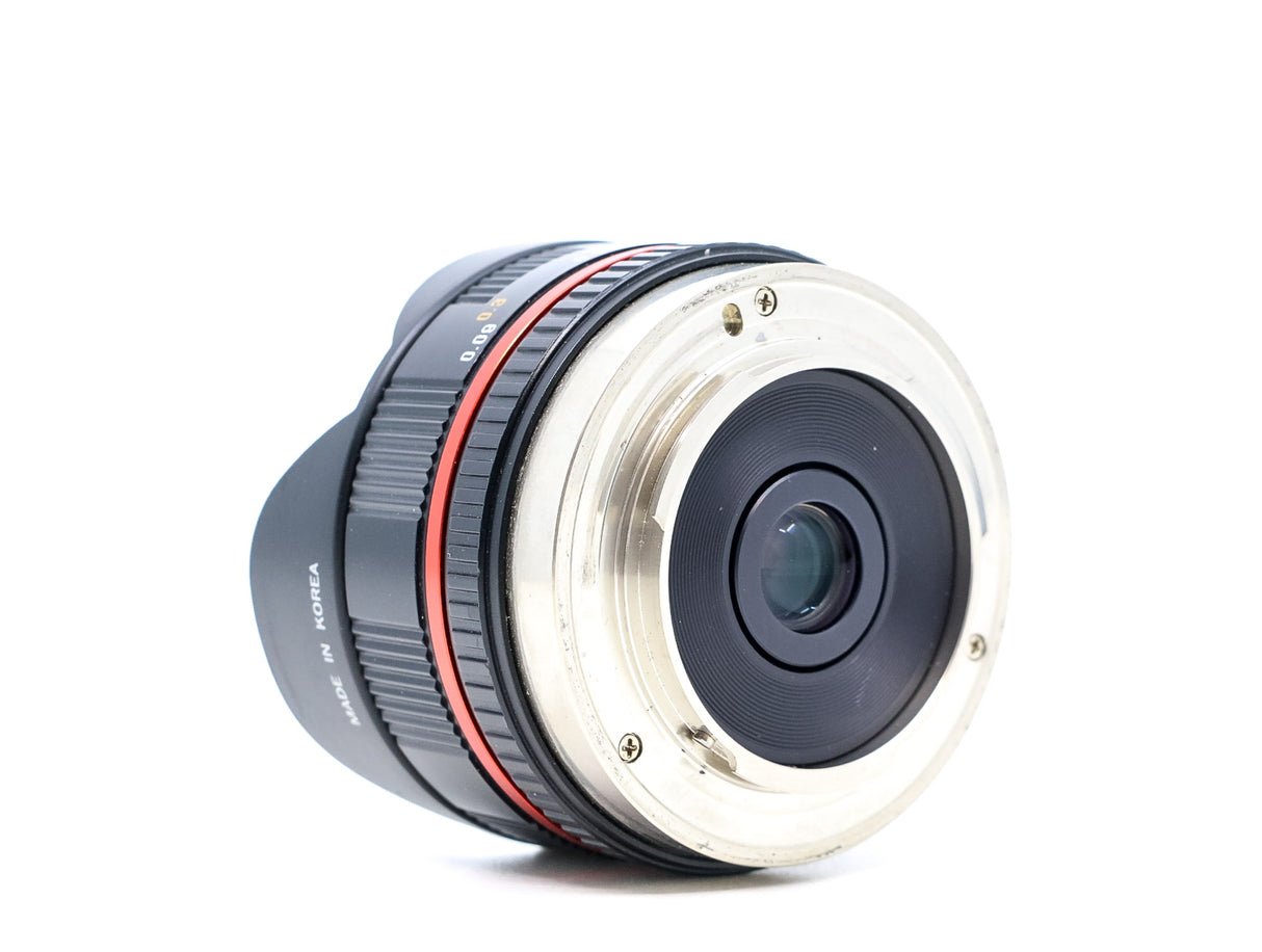 Rokinon 7,5 mm f/3,5 UMC Fisheye - Compatibile con Micro Quattro Terzi