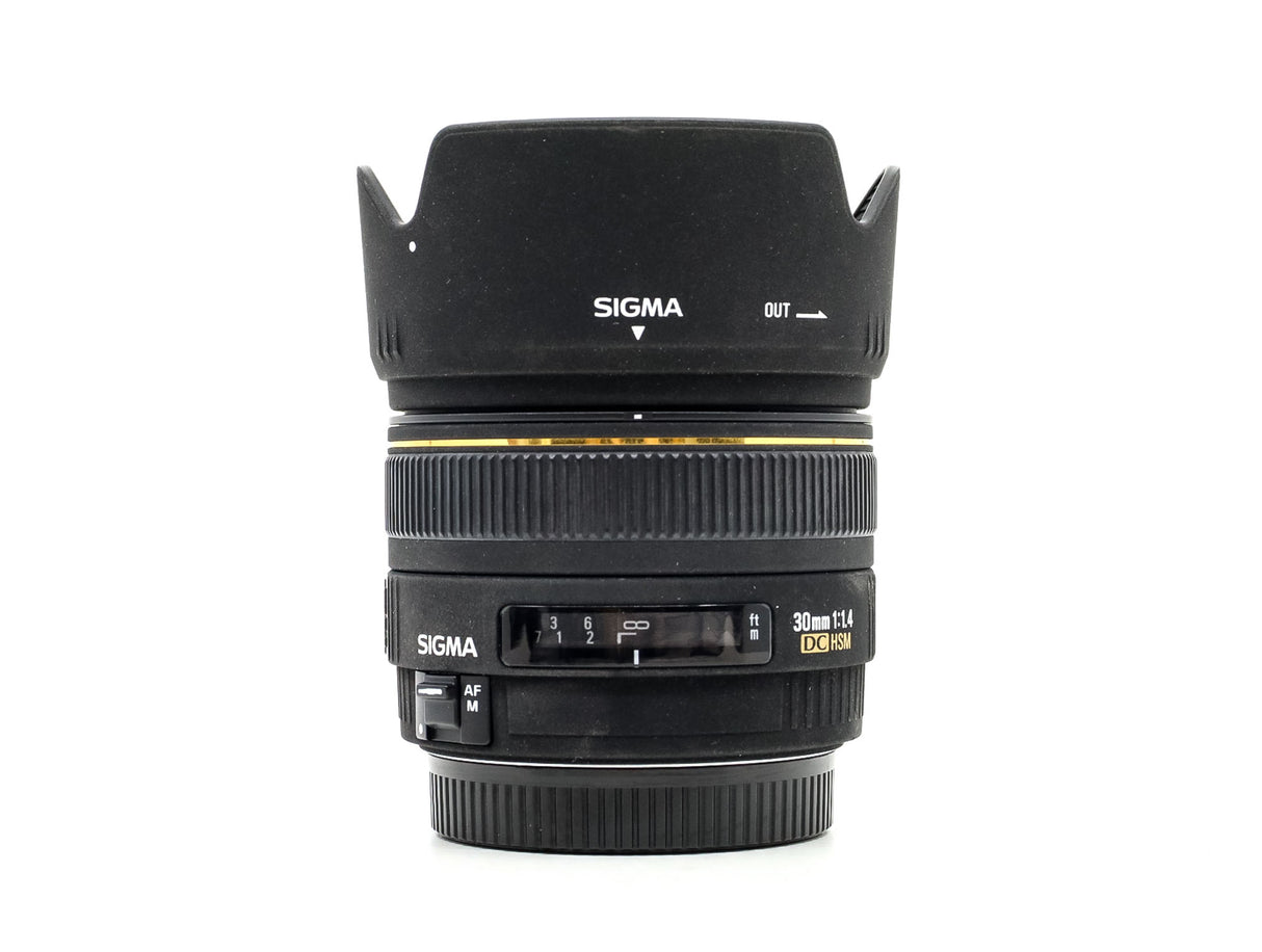 Sigma 30mm f/1.4 EX DC HSM - Sigma SA Fit