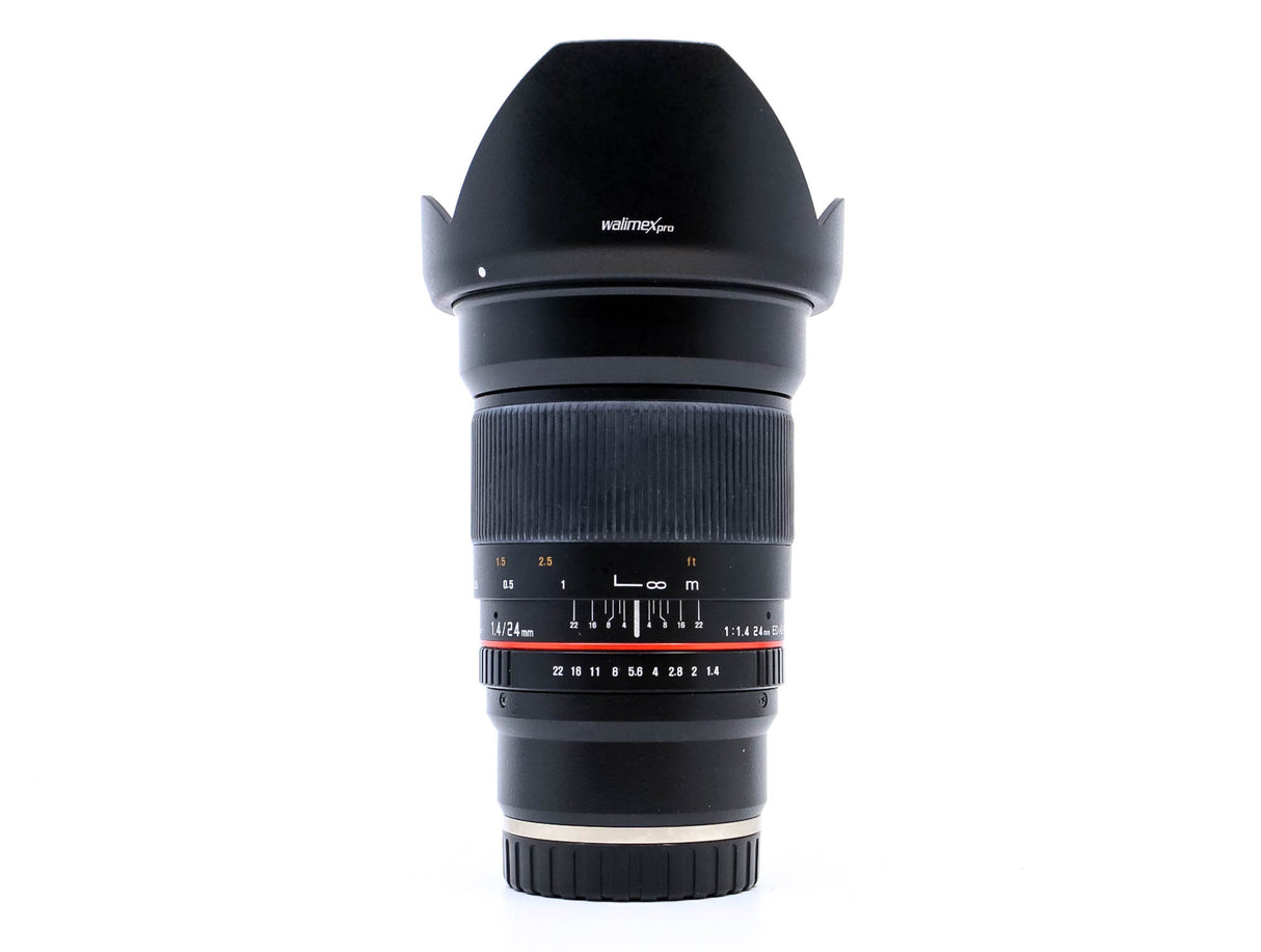 Walimex Pro 24mm f/1.4 ED AS UMC - Compatibile con Sony FE