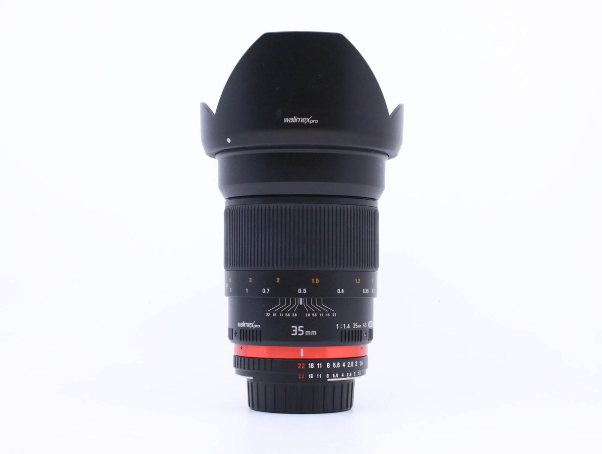 Walimex Pro 35mm f/1.4 AS UMC - compatibile con Nikon