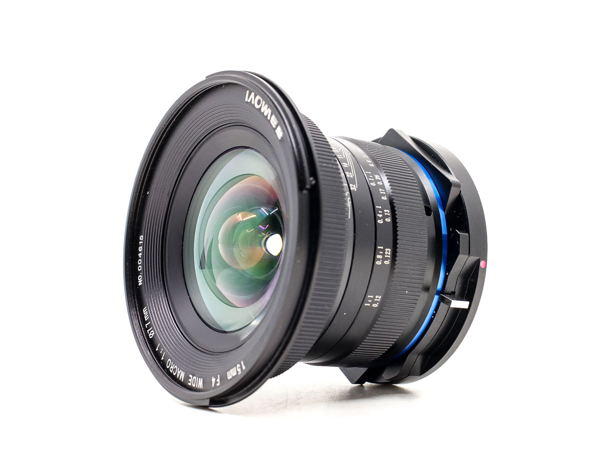 Venus Laowa 15mm f/4 Macro - compatibile con Canon EF