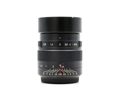 7Artisans 35mm f/0.95 – Micro Four Thirds Anschluss