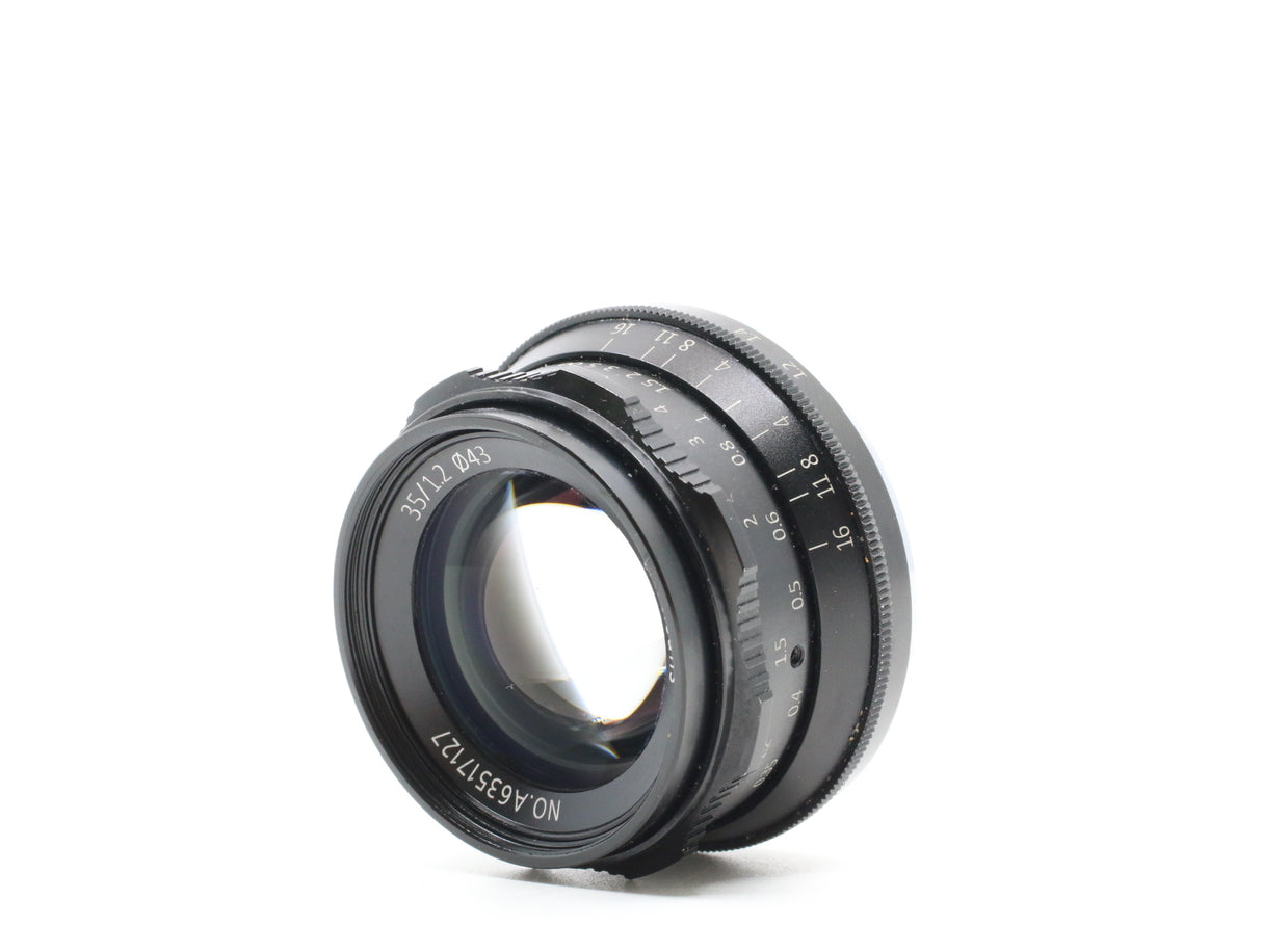 7Artisans 35mm f/1.2 - Compatibile con Micro Quattro Terzi