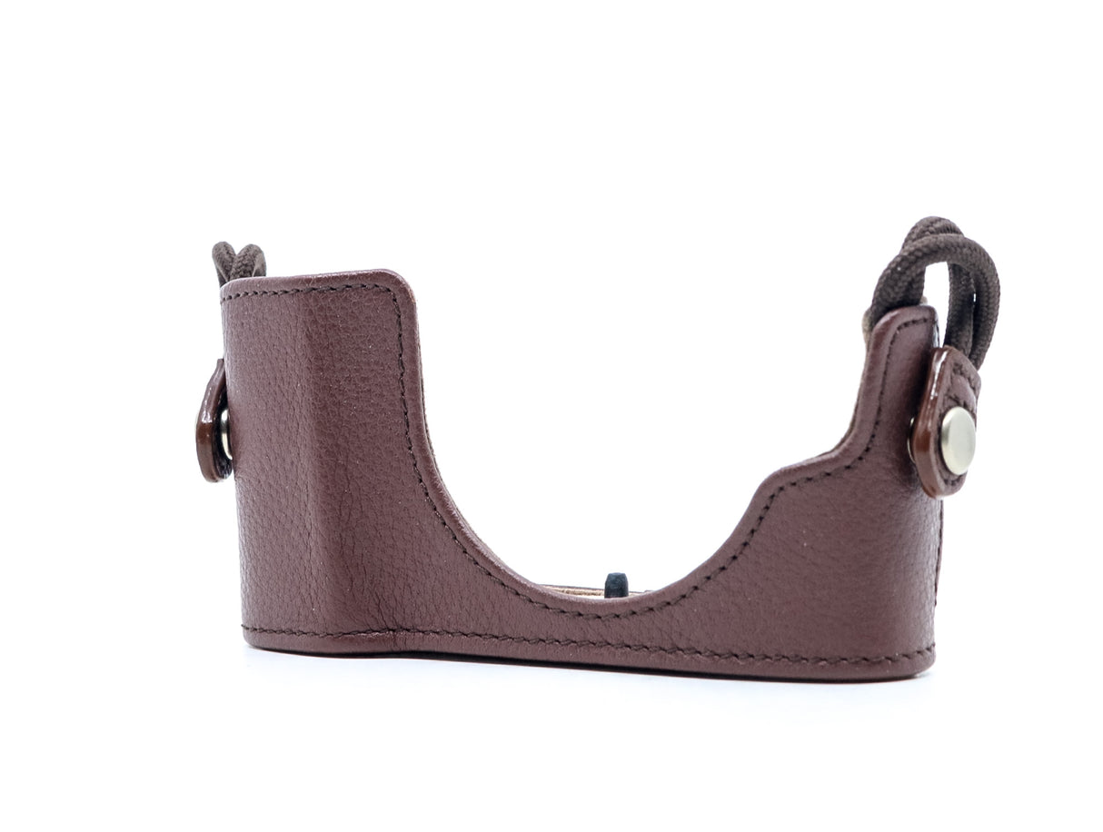 Custodia in mezza pelle Olympus CS-51B