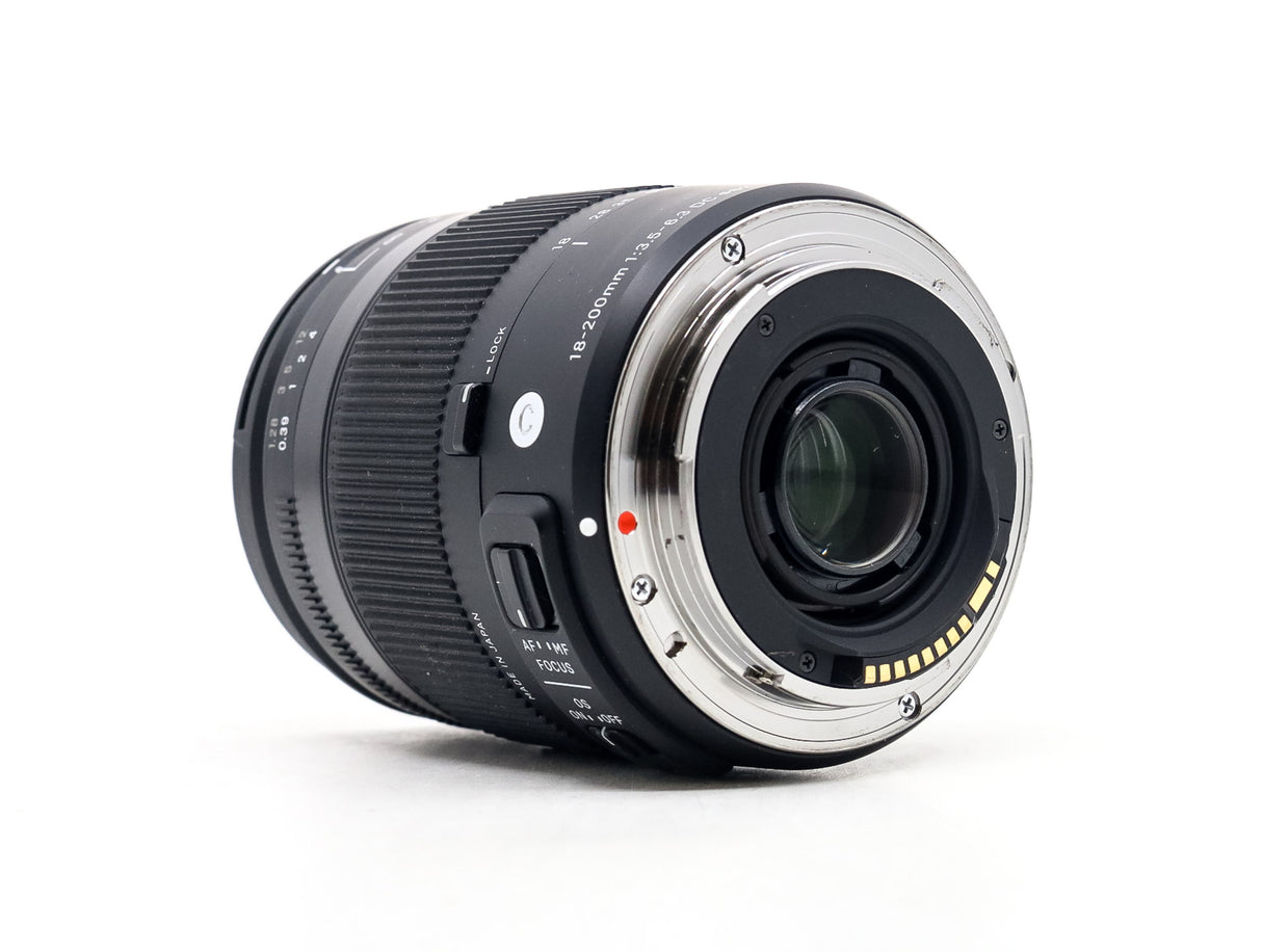 Sigma 18-200mm f/3.5-6.3 DC Macro OS HSM Contemporary - Compatibile con Canon EF-S