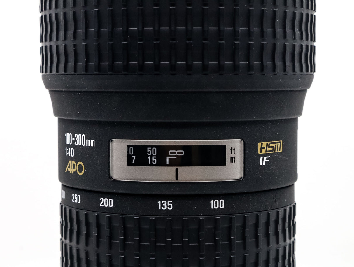 Sigma 100-300mm f/4 EX APO IF HSM - Compatibile con Nikon