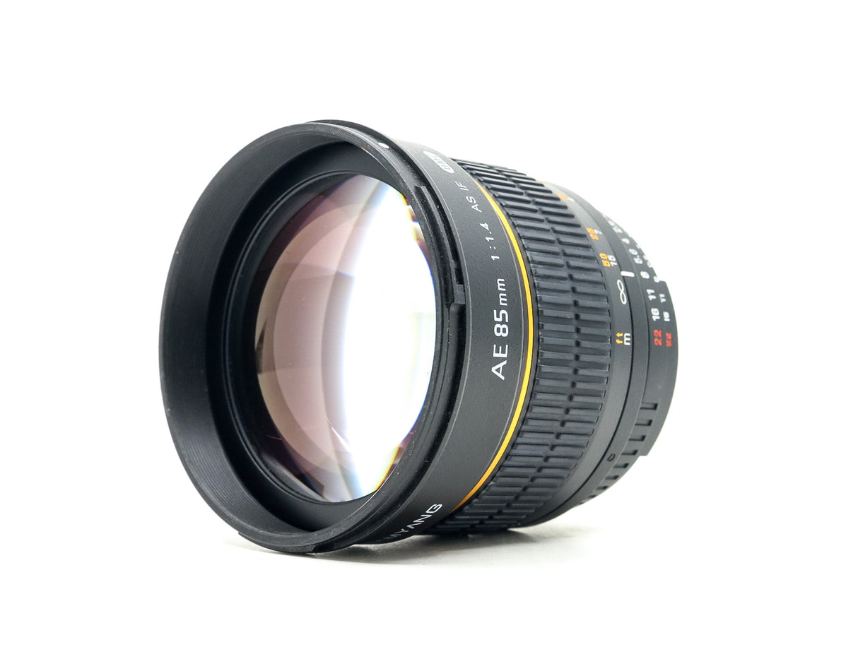 Samyang 85mm f/1.4 AS IF UMC (AE) - Compatibile con Nikon