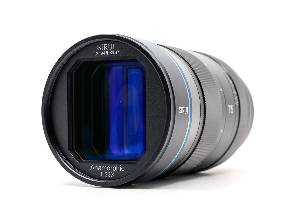 Sirui 75mm f/1.8 1.33x Anamorfico - Fujifilm X Fit