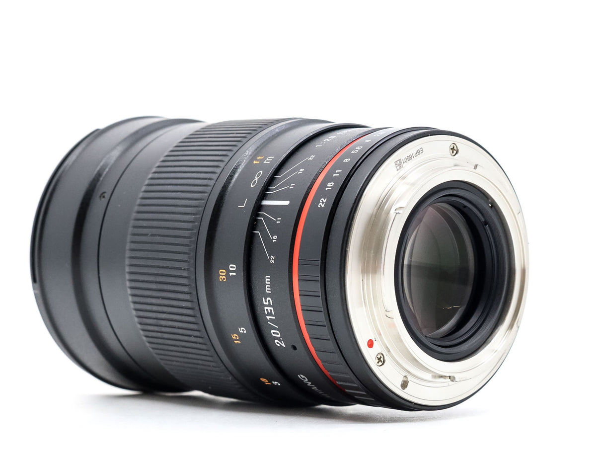 Samyang 135mm f/2 ED UMC - Compatibile con Canon EF