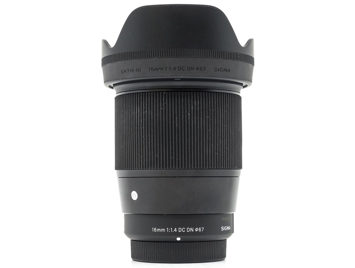 Sigma 16mm f/1.4 DC DN Contemporary - Compatibile con il formato Micro Quattro Terzi