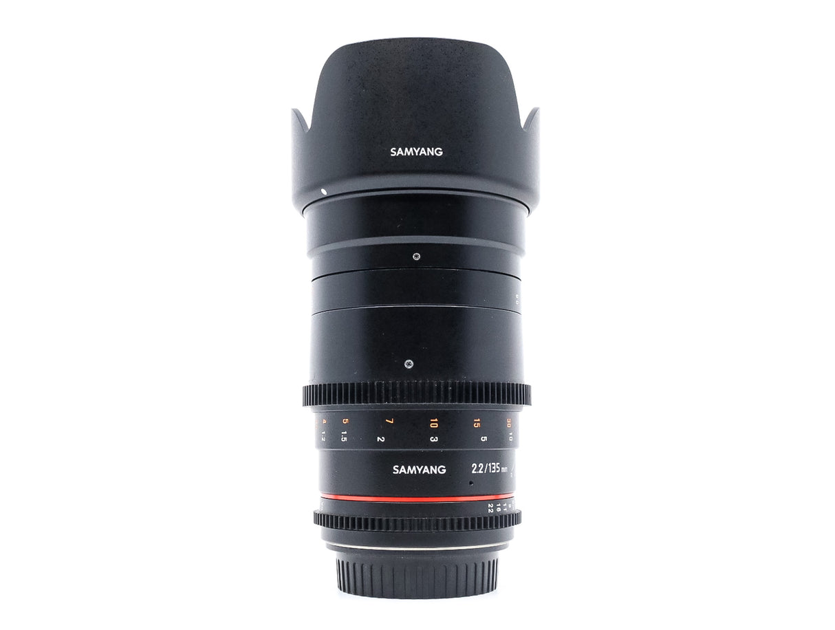 Samyang 135mm T2.2 VDSLR ED UMC - Compatibile con Canon EF