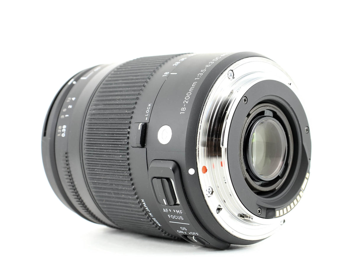 Sigma 18-200mm f/3.5-6.3 DC Macro OS HSM Contemporary - Compatibile con Canon EF-S