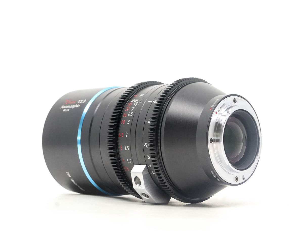 Sirui 75mm T2.9 1.6x Anamorfico - Compatibile con Sony FE