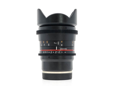 Samyang 16mm T2.6 Cine ED AS UMC - Compatibile con Sony FE