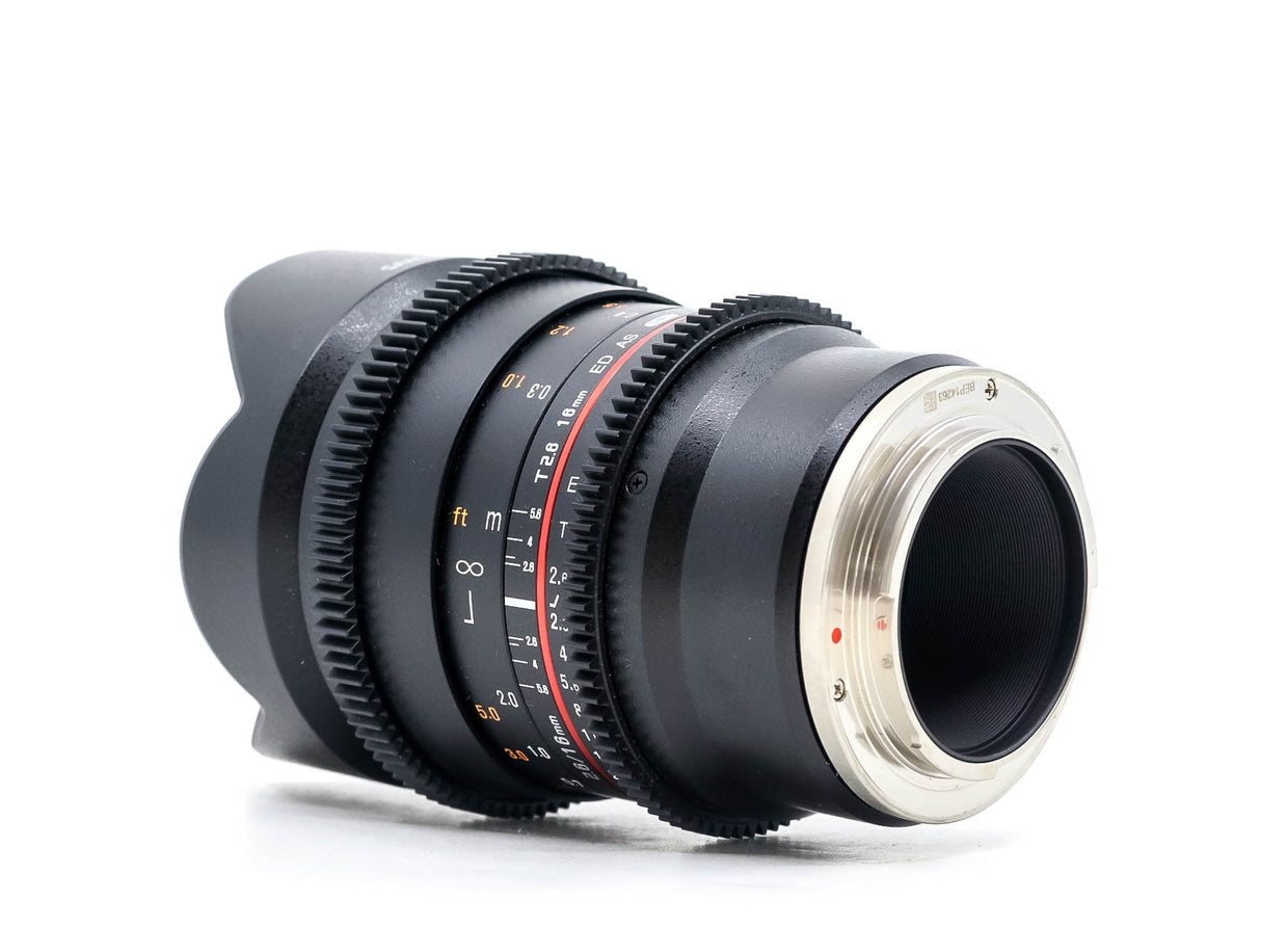 Samyang 16mm T2.6 Cine ED AS UMC - Compatibile con Sony FE