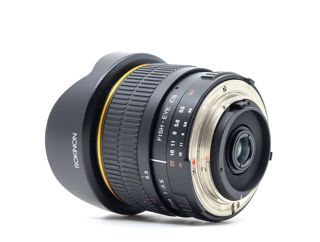 Rokinon 8mm f/3.5 UMC CS II - Compatibile con Nikon