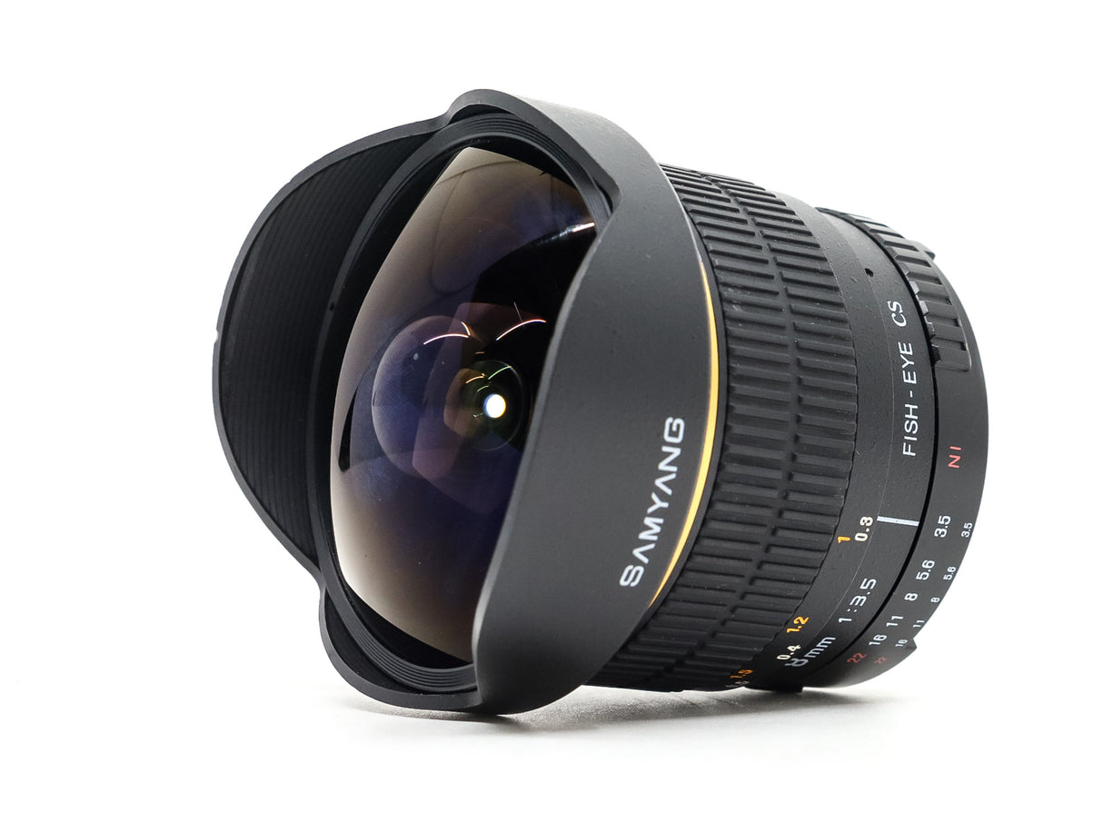 Samyang 8mm f/3.5 Fisheye - Compatibile con Nikon