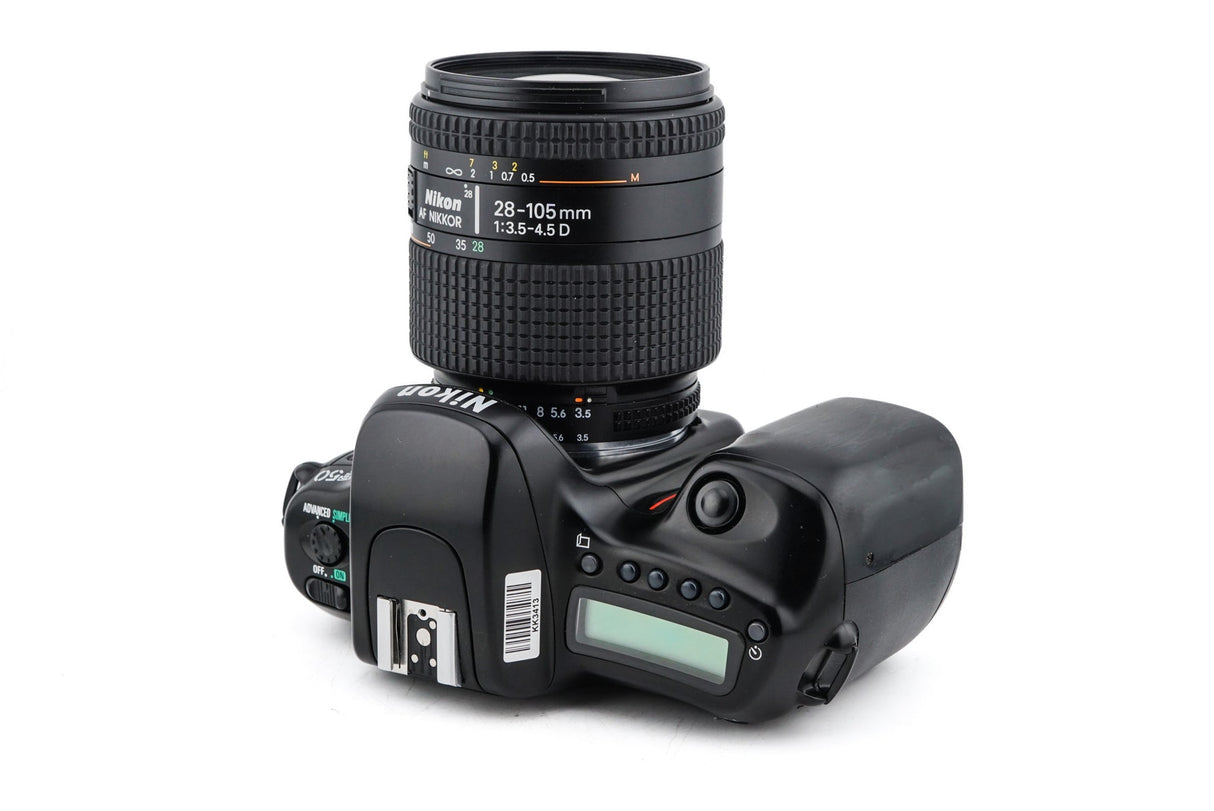 Nikon F50 + 28-105mm f3.5-4.5 D AF Nikkor