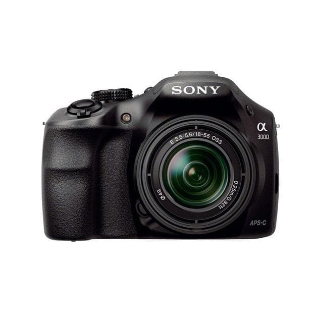 Reflex Alpha a3000 - Black + Sony E 18-55mm f/3.5-5.6 OSS f/3.5-5.6