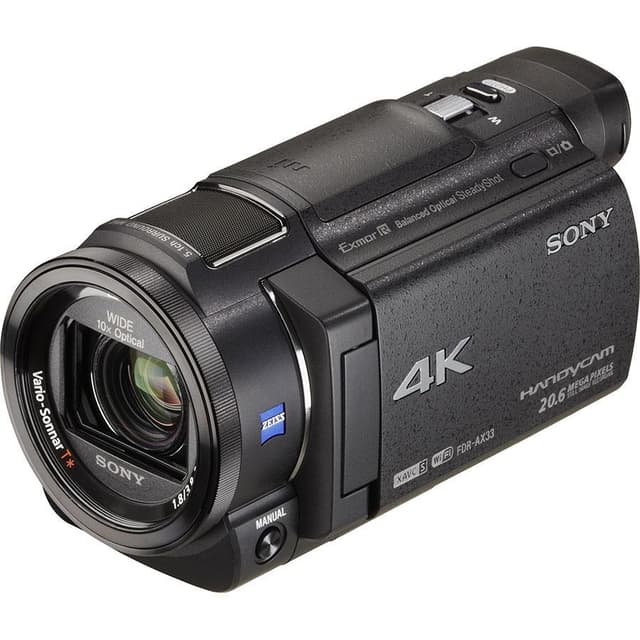 Fotocamera Sony FDR-AX33 nera