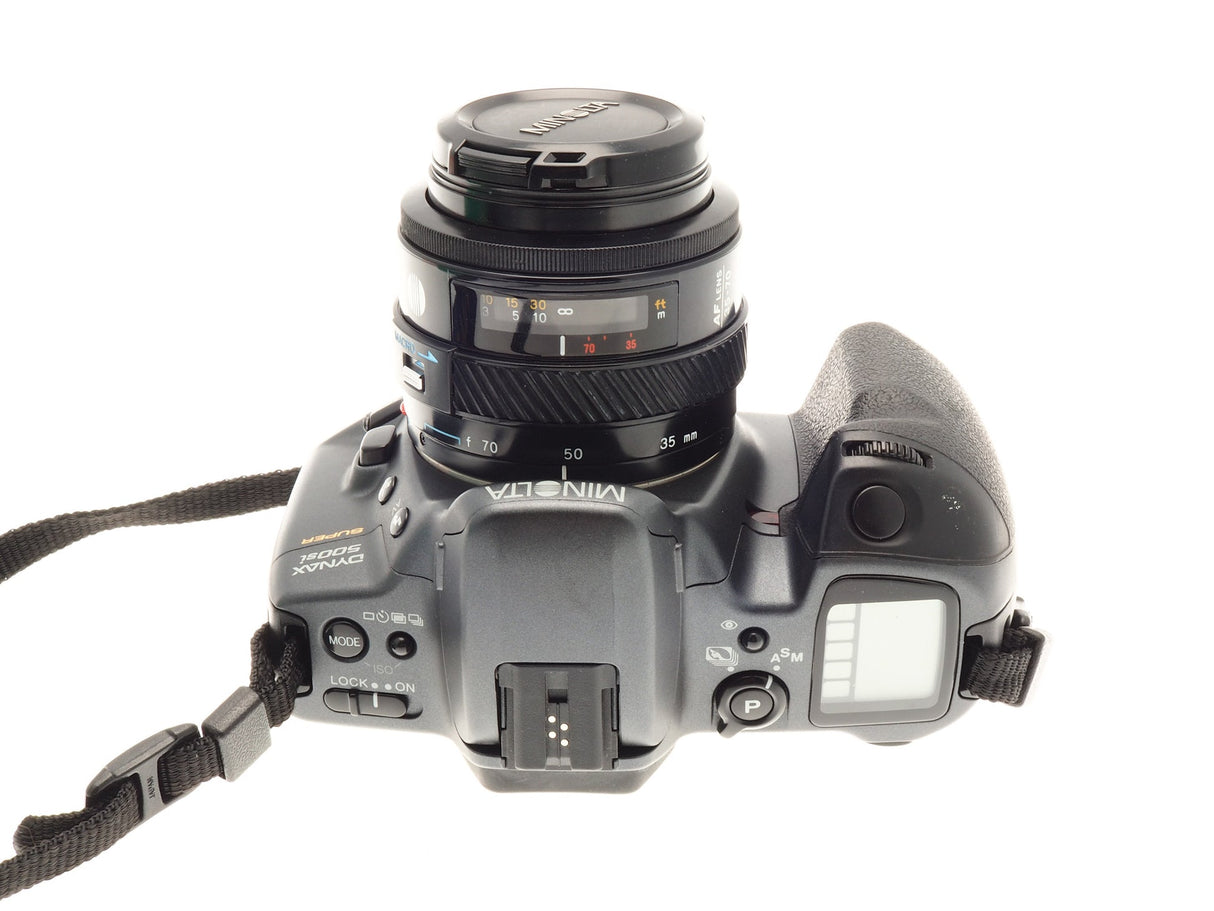 Minolta Dynax 500si Super + zoom AF 35-70 mm f4