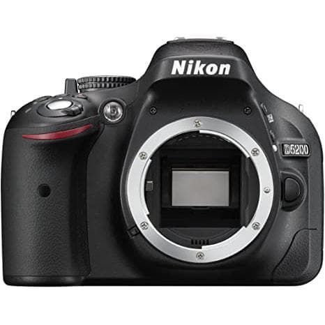 SLR D5200 - Nero + Nikon AF-X DX Nikkor 18-55mm f/3.5-5.6GVR f/3.5-5.6