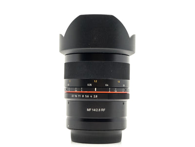 Samyang MF 14mm f/2.8 - Attacco Canon RF