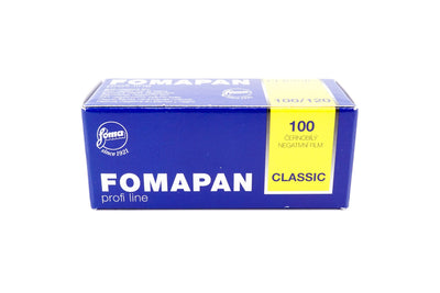 Fomapan 100 (120) - Bobina formato vintage medio da 120 mm