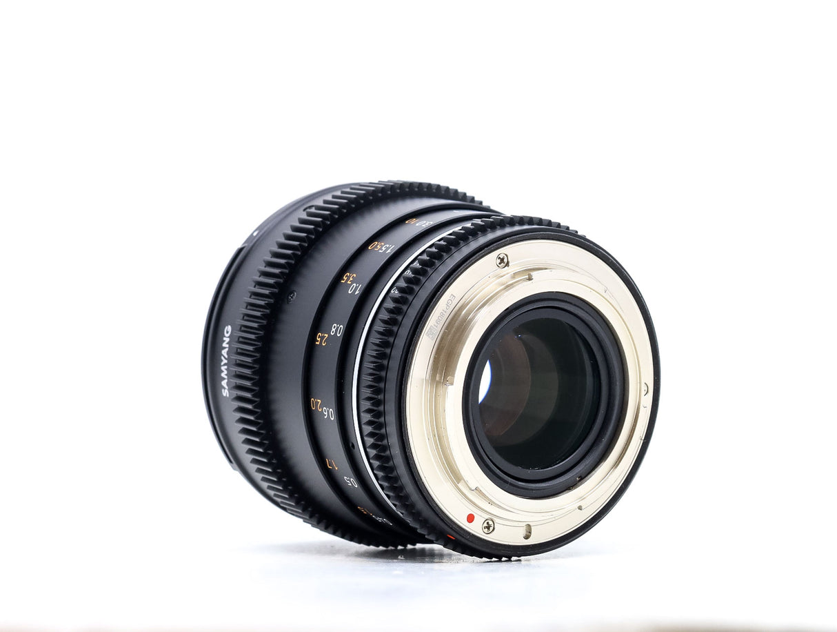 Samyang 50mm T1.5 Cine VDSLR MK2 - Compatibile con Canon EF