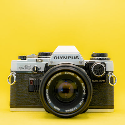 Olympus OM10 + Zuiko 50mm 1.8 – Vintage 35mm SLR Filmkamera – Ohne manuellen Adapter *