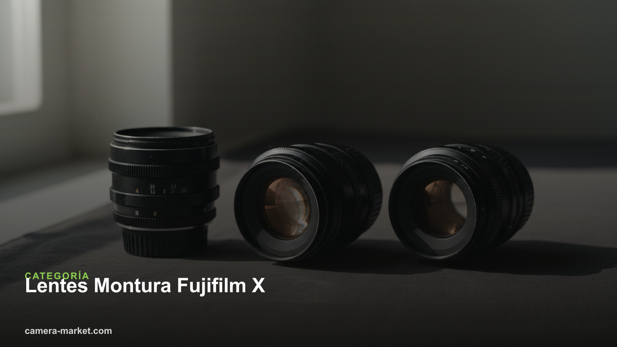 Lentes Montura Fujifilm X — Camera Market