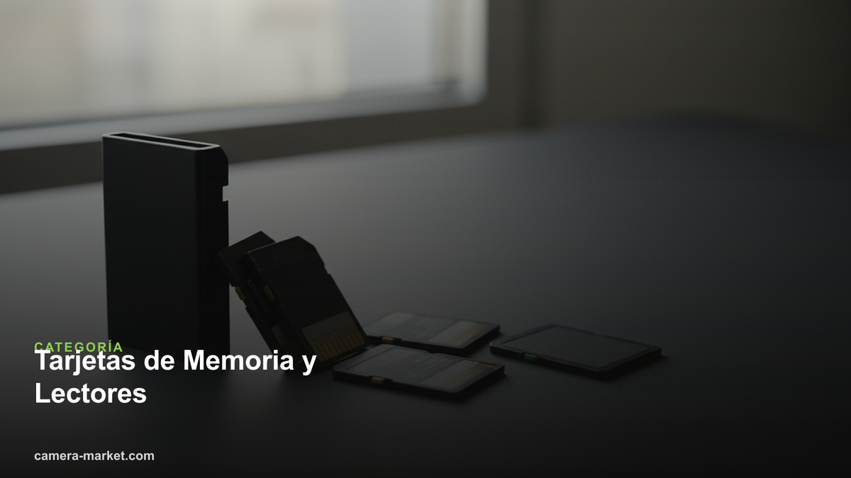 Tarjetas de Memoria y Lectores — Camera Market
