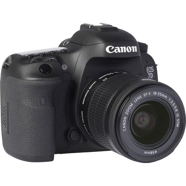 EOS 7D SLR - Nero + Canon 18-55mm f/3.5-5.6 IS STM f/3.5-5.6  · immagine principale