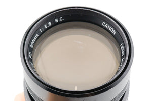 Canon 300mm f5.6 FDn - Ottica Vintage