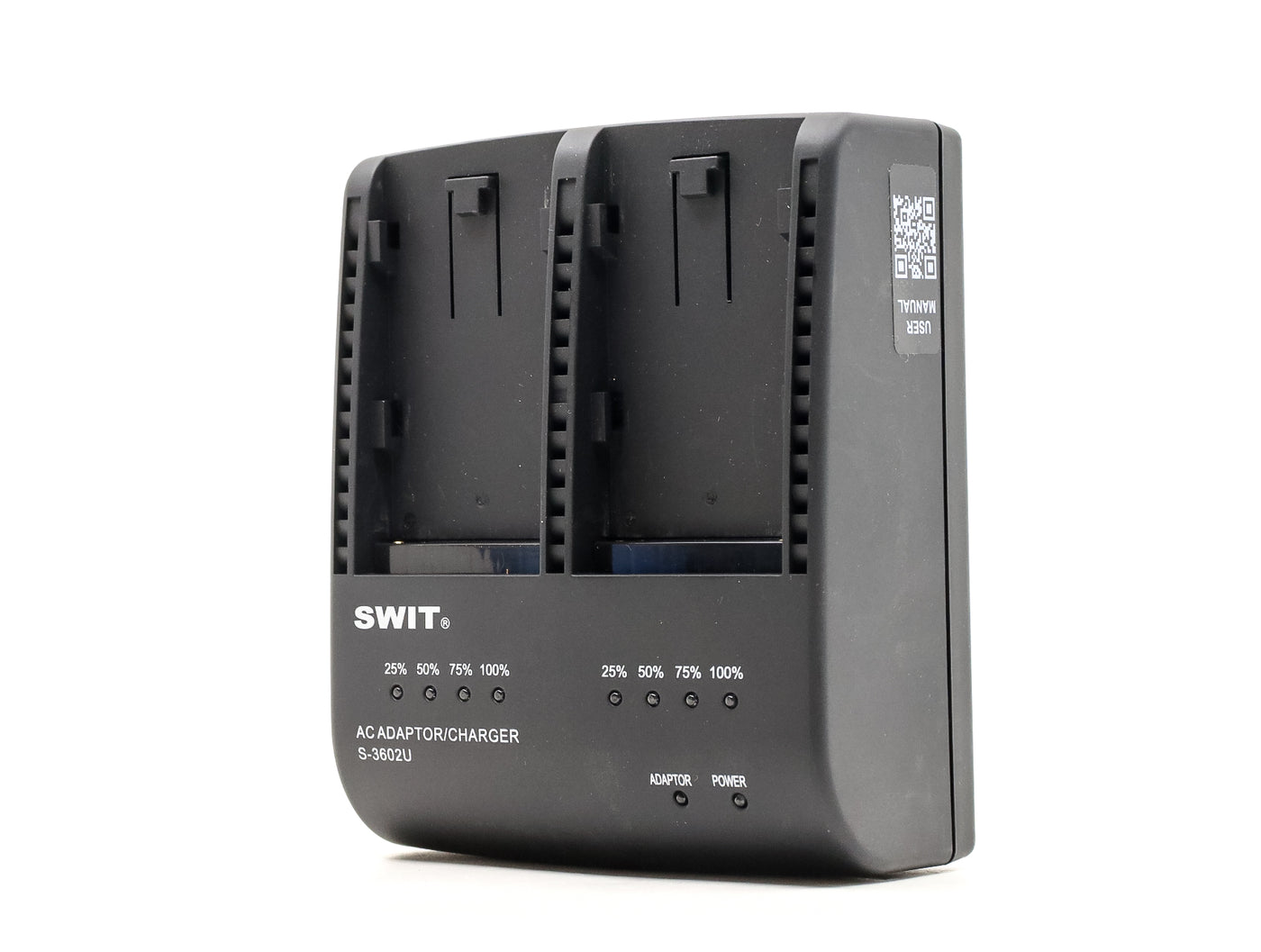 Caricabatterie/adattatore doppio SWIT S-3602U per batterie Sony BP-U30/U60 · immagine principale