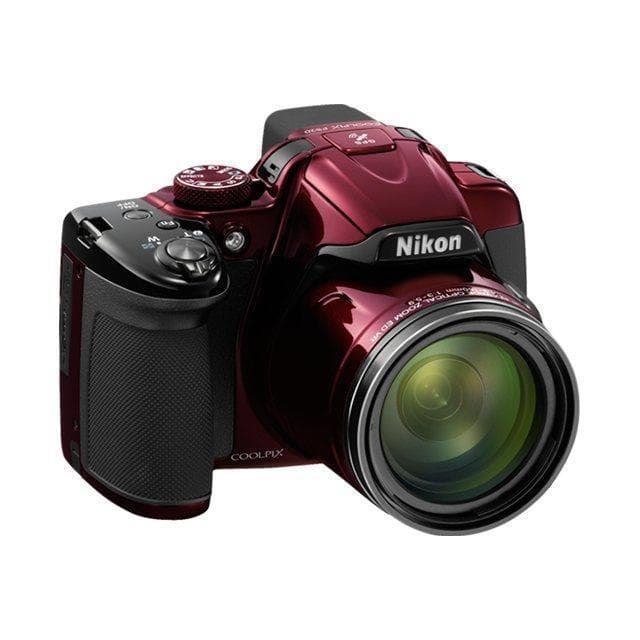 Fotocamera Bridge Coolpix P520 - Rossa + Nikon Nikkor 42X Zoom ottico grandangolare ED VR 24-1000mm f/3-5.9 f/3-5.9  · immagine principale