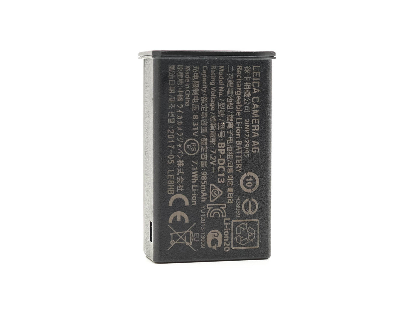 Batteria agli ioni di litio Leica T BP-DC13  · immagine principale