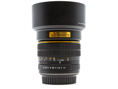 Samyang 85mm f/1.4 ASPH IF - Canon EF Anschluss
