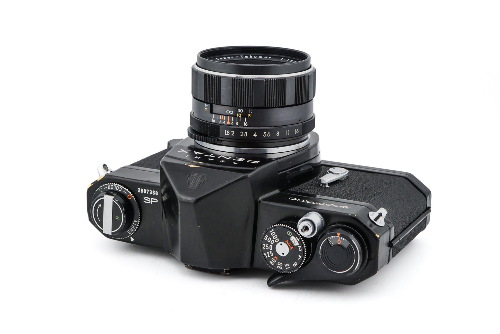 Pentax Spotmatic SP+ 55mm f1.8 Super-Takumar – Camera Market