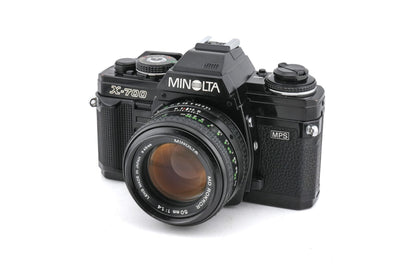 Minolta X-700 + 50mm f1.4 MD Rokkor 