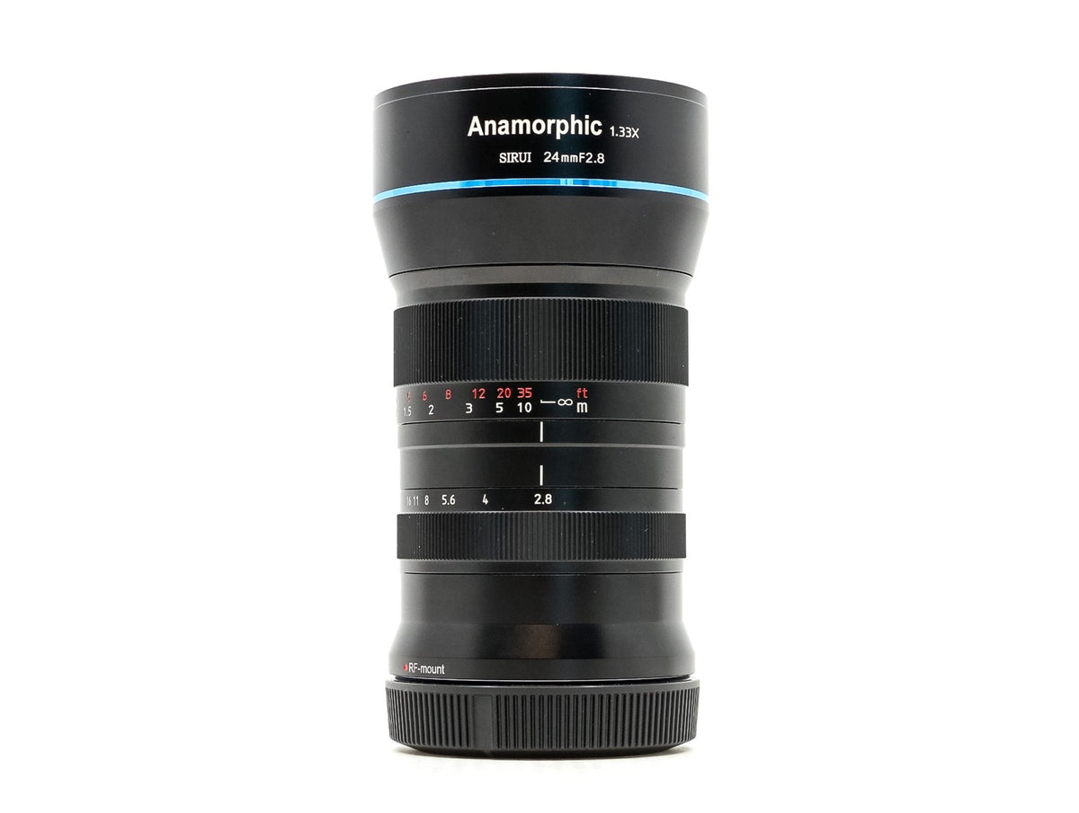Sirui 24mm f/2.8 1.33x Anamorphic - Canon RF Fit · immagine principale