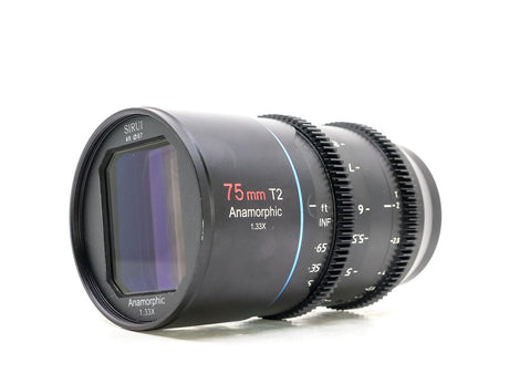 Sirui Mars 75mm T2.0 1.33x Anamorphic - Micro Four Thirds Fit