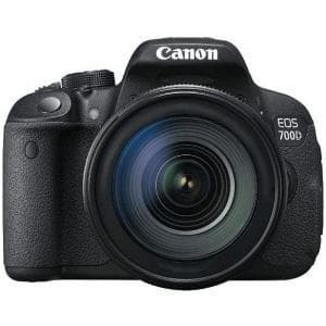 EOS 700D SLR - Nero + Canon EF-S 18-55mm f/3.5-5.6 IS II f/3.5-5.6  · immagine principale