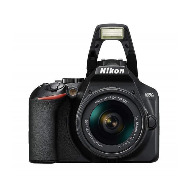 SLR D3500 - Nero + Nikon AF-S DX Nikkor 18-55mm f/3.5-5.6G VR f/3.5-5.6  · immagine principale