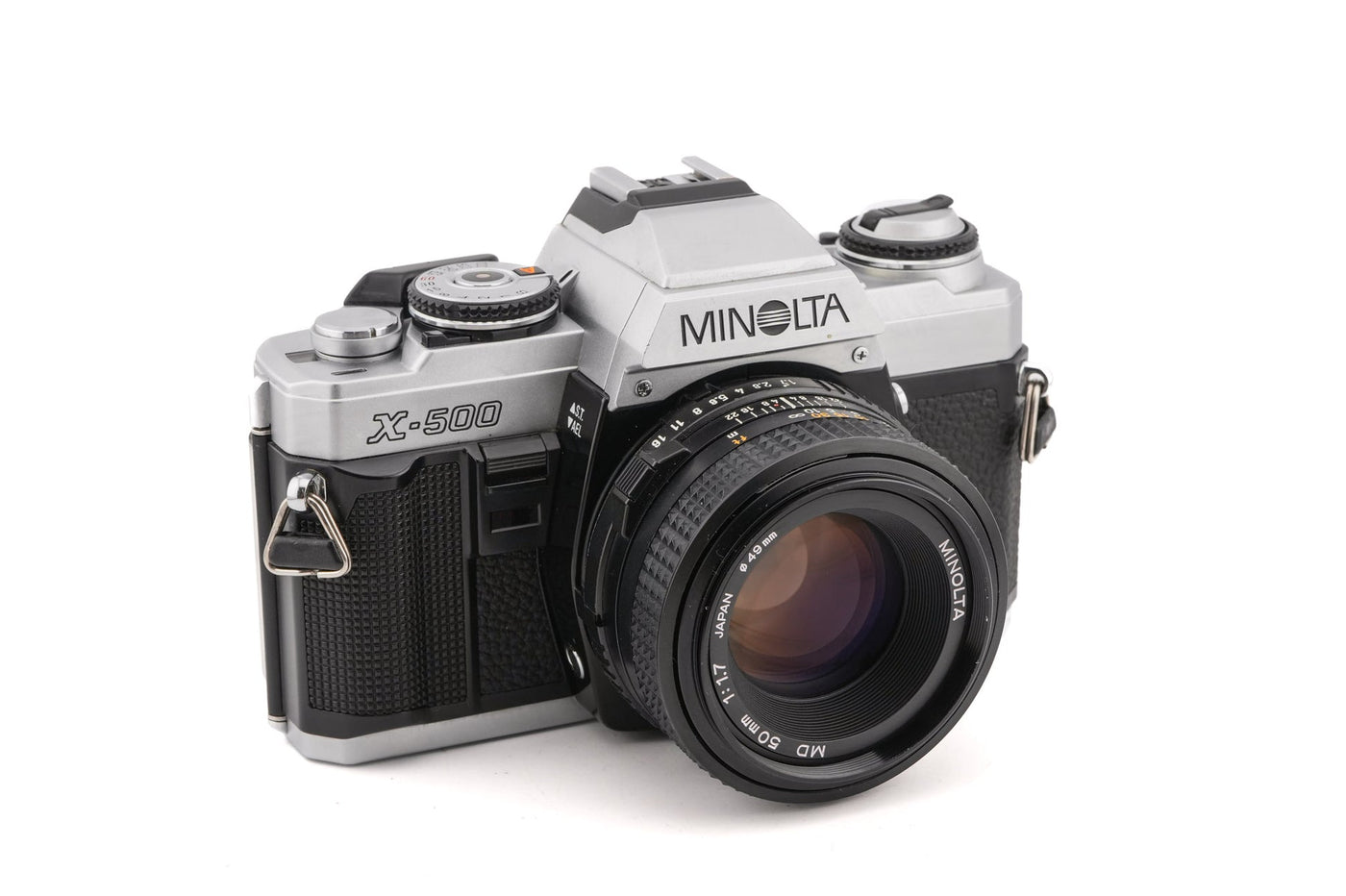 Minolta X-500 + 50mm f1.7 MD · Hauptbild