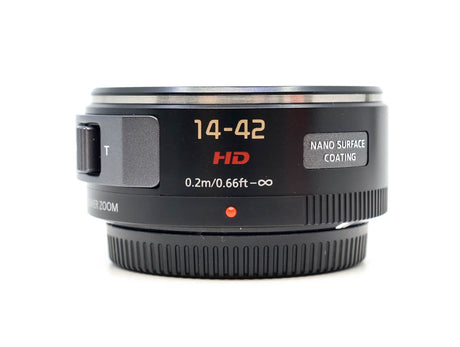 Panasonic Lumix G X Vario PZ 14-42mm f/3.5-5.6 ASPH Power O.I.S. - segunda mano - excelente estado - foto principal - SKU 379
