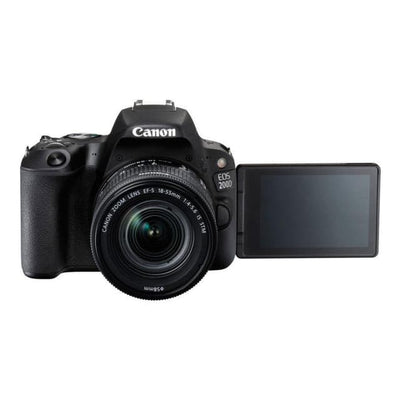 EOS 200D SLR - Black + Canon Canon EF-S 18-55 mm f/3.5-5.6 IS II f/3.5-5.6 