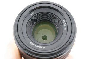 Sony 50mm f1.8 FE - (Montura Sony E-mount) nero
