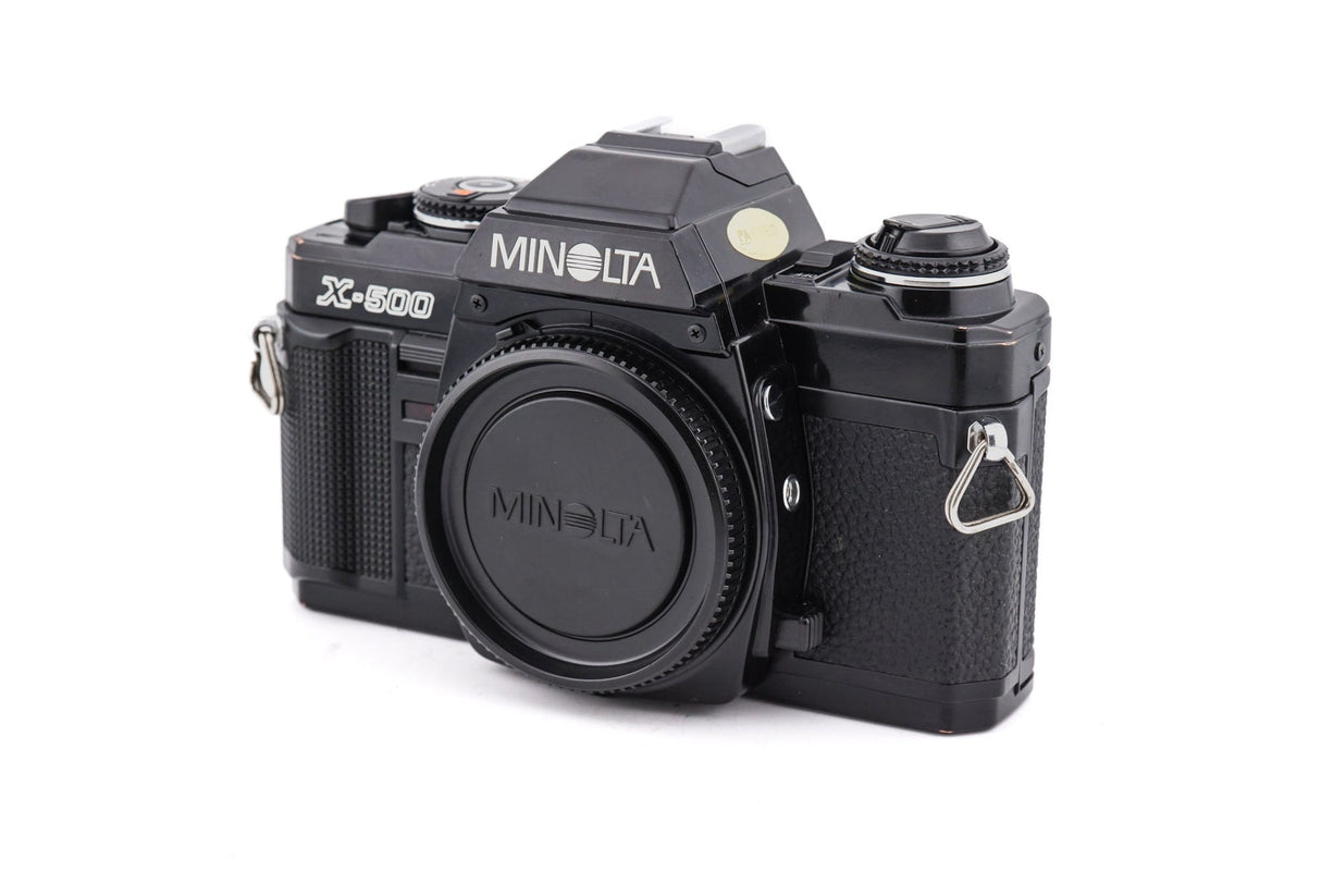 Minolta X-500 (corpo) fotocamera analogica vintage 35 mm